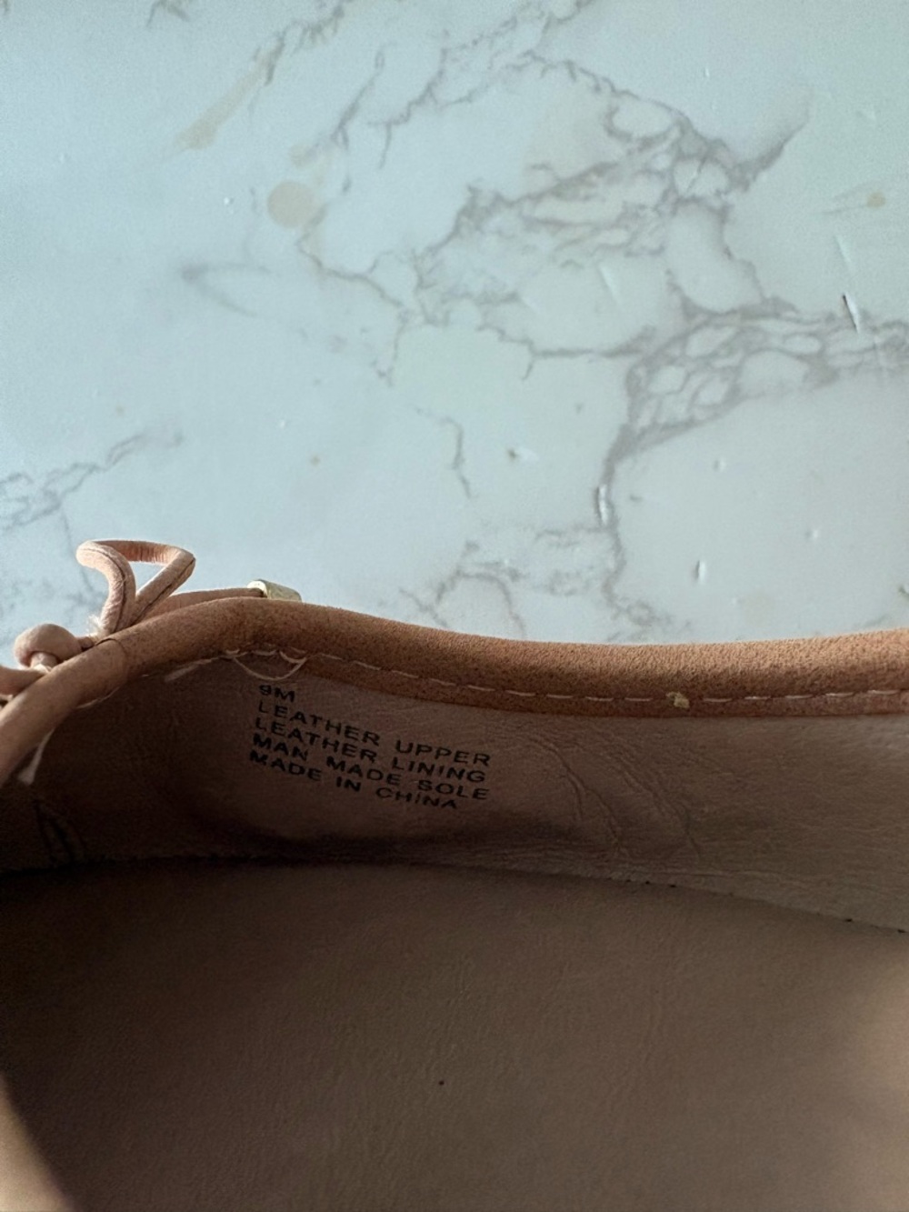 Gianni Bini Blush Pink Bow Ballet Flats - Picture 5 of 5